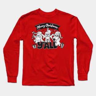 Merry Christmas Gnomes Long Sleeve T-Shirt